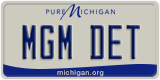 Michigan, Vanity Plates
