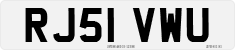 License plate of the United Kingdom, 2001 year system