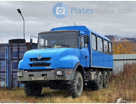 а884ет14, Ural (UralAZ) 3255