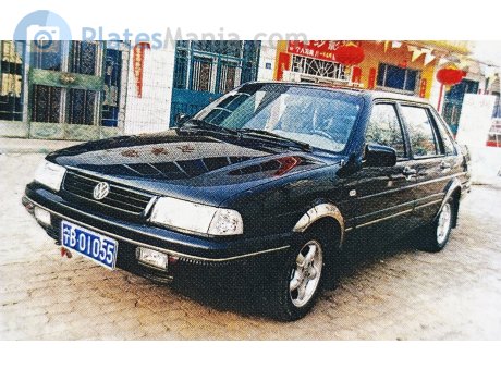宁B·01055, Volkswagen Santana