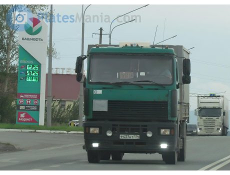 р437нт174, MAZ 5340