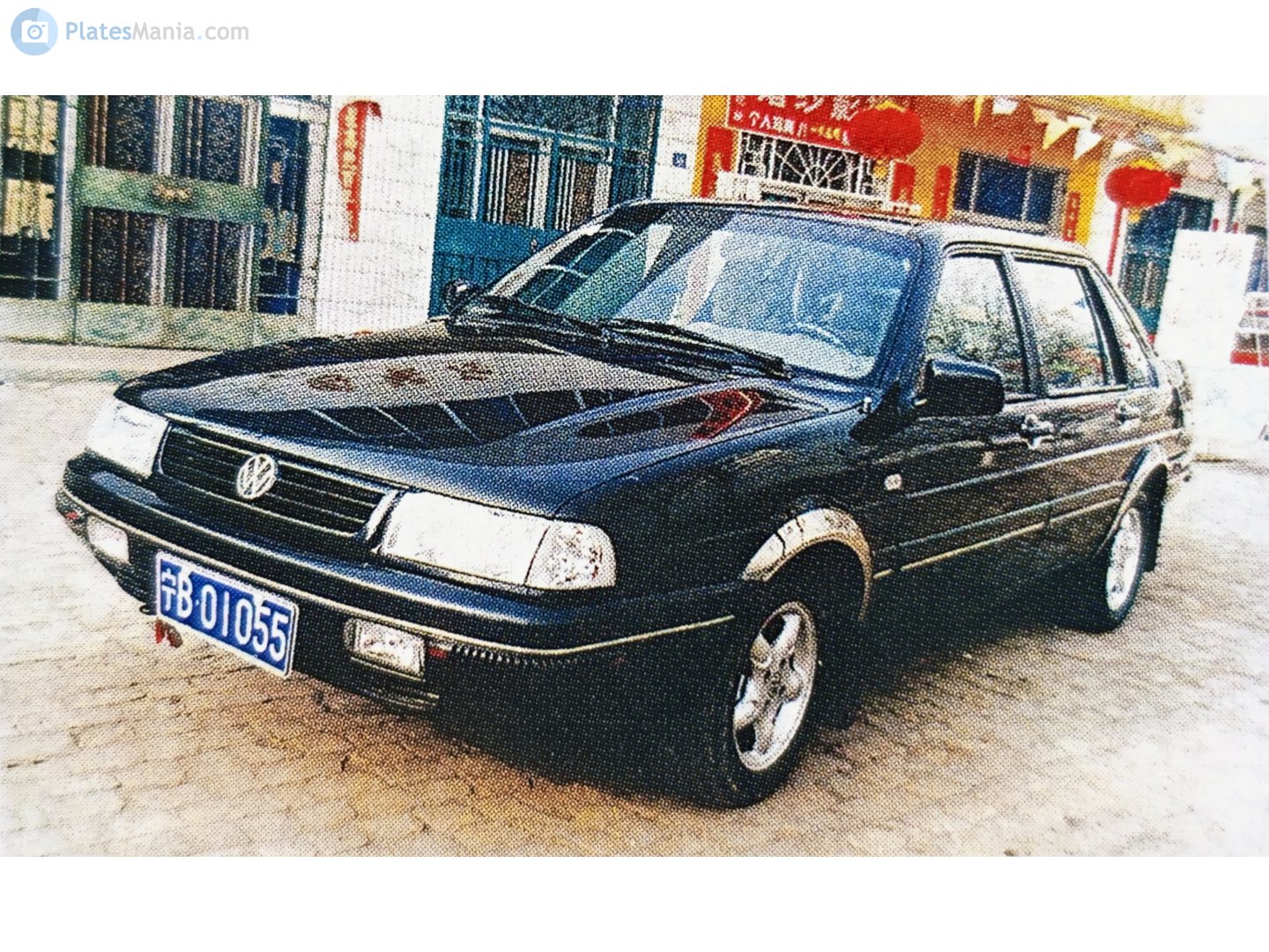 宁B·01055, Volkswagen Santana 1st gen (2000) Sedan (CN- and BR-market), 1st facelift, 1995–2004 (1991–1998 for BR-market)