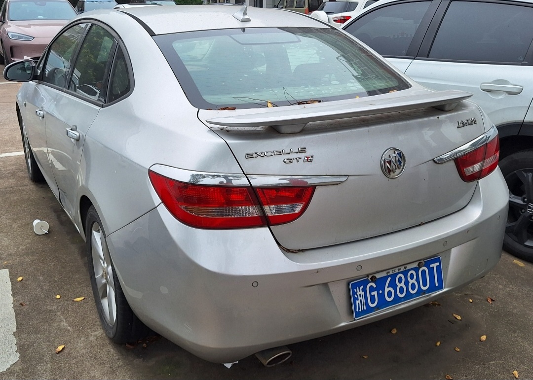 浙G·6880T, Buick Excelle 2nd gen GT Sedan (CN-market), 2010–2015