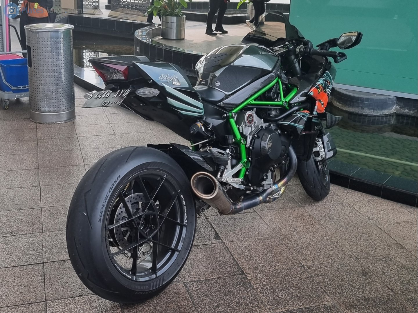 B 4448 AYO, Kawasaki Ninja H2 