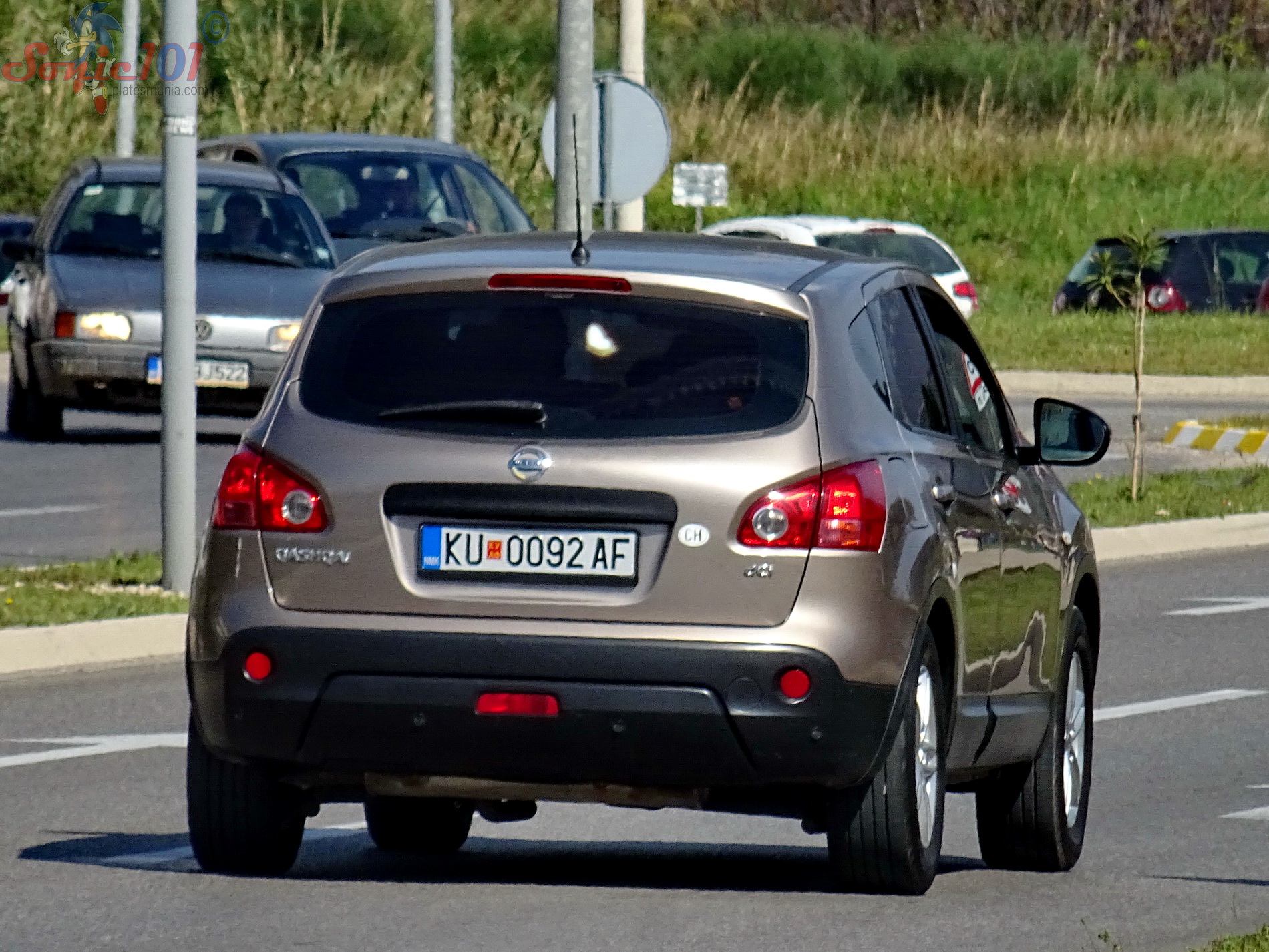 KU 0092 AF, Nissan Qashqai 1st gen (Xiaoke) (J10), 2007–2009 (–2014 for CN-market)