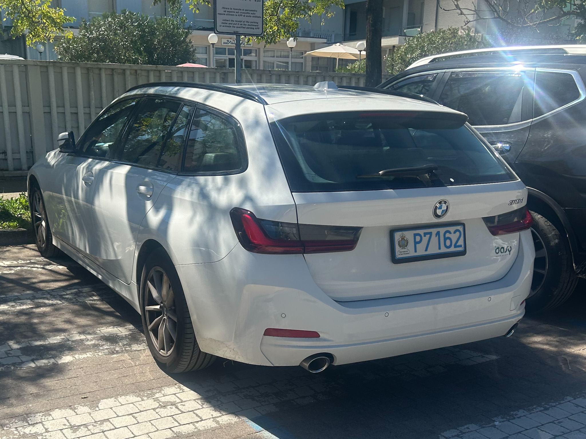 P7162, BMW 3 Series 7th gen Touring (G21), facelift, 2022–