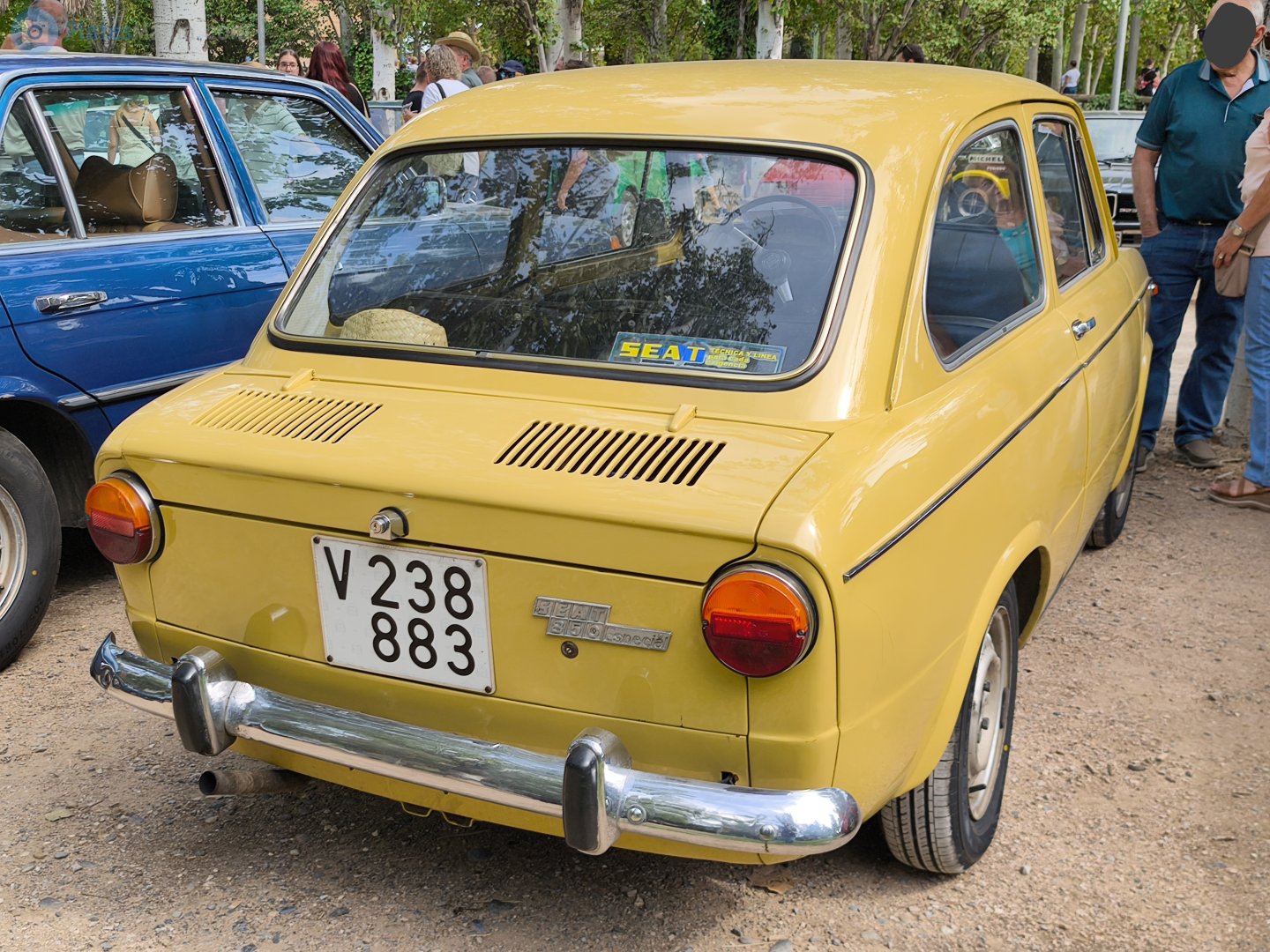 V-238883, SEAT 850 Berlina, 2 door (EA/ED), 1966-1974