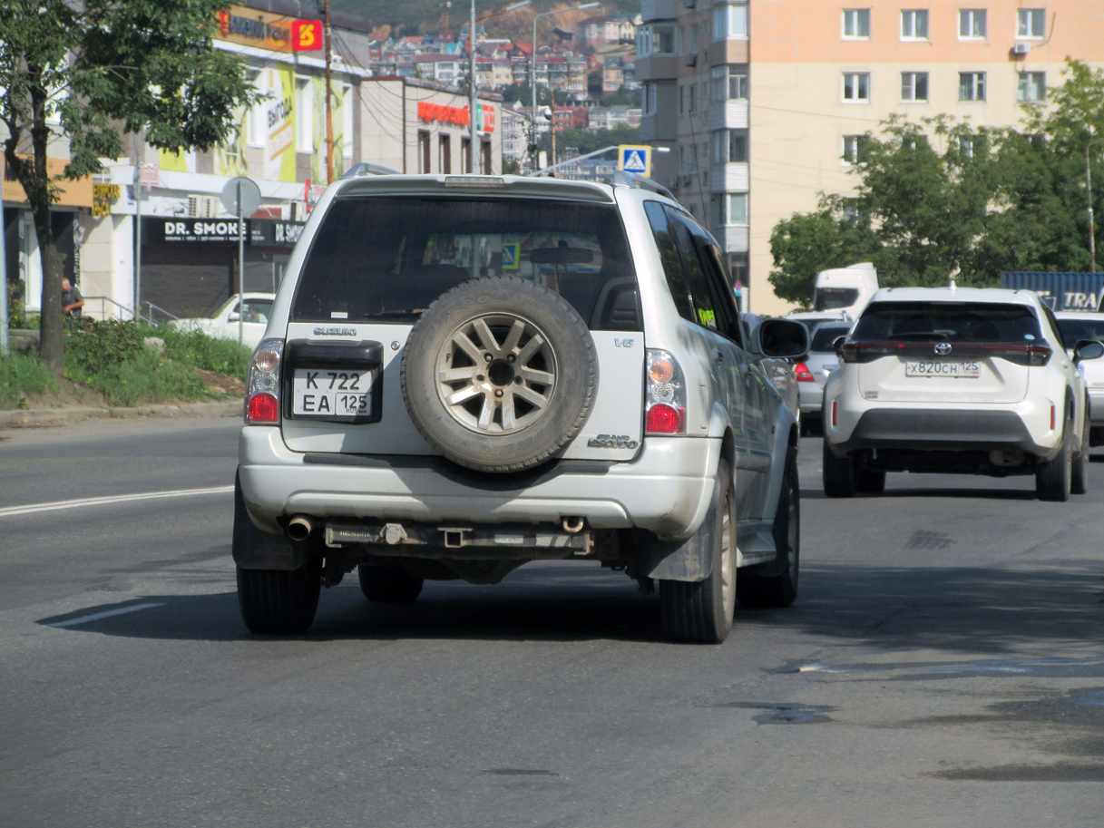 к 722 еа 125, Suzuki Grand Escudo 1st gen (TX92W), facelift, 2003–2005