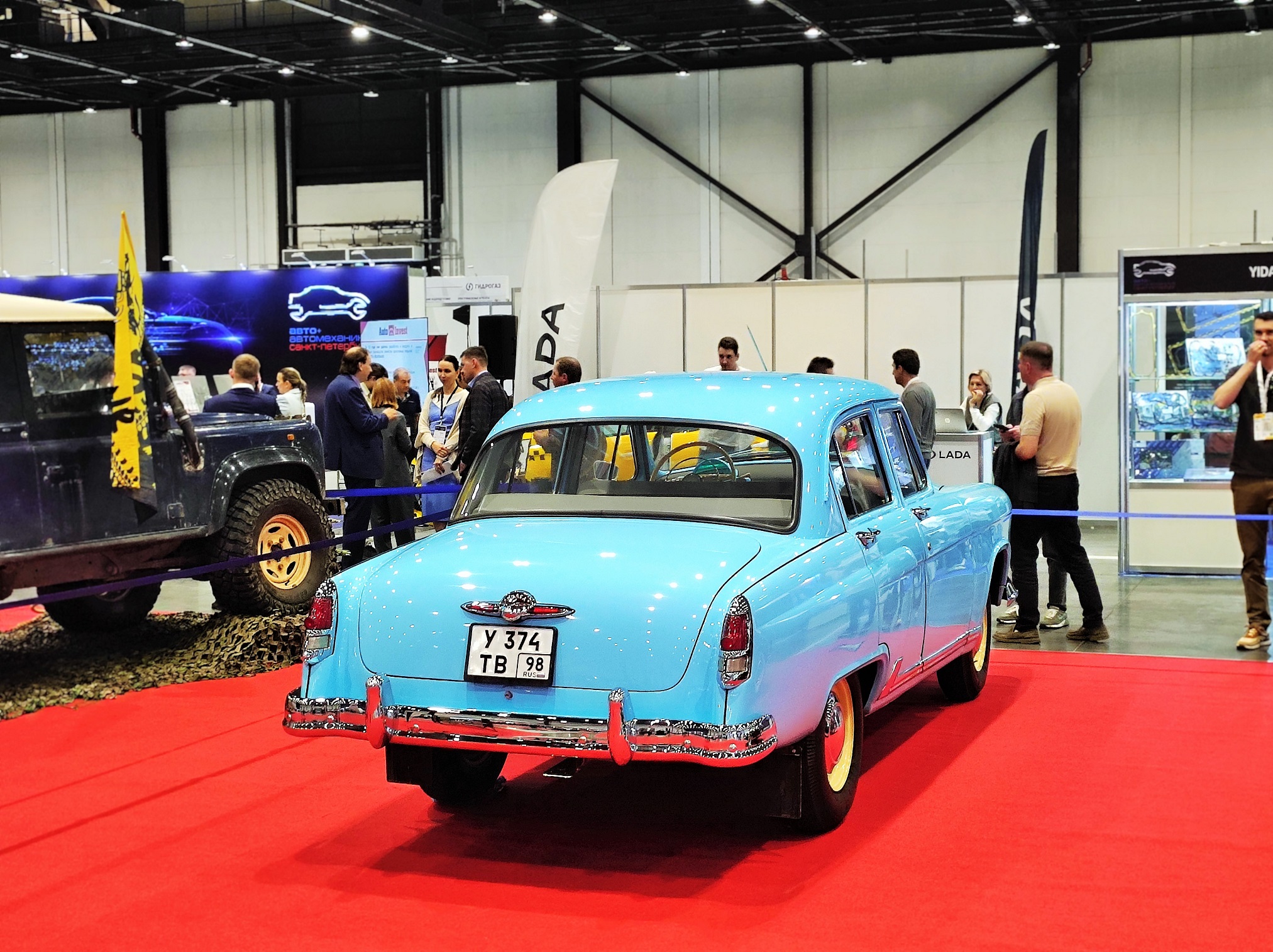 у 374 тв 98, GAZ 21 Волга 1st series, 1956­–1958