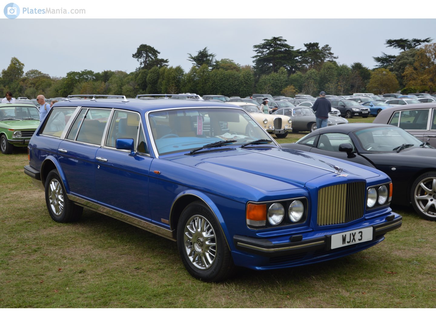 WJX3, License plate without vehicle 