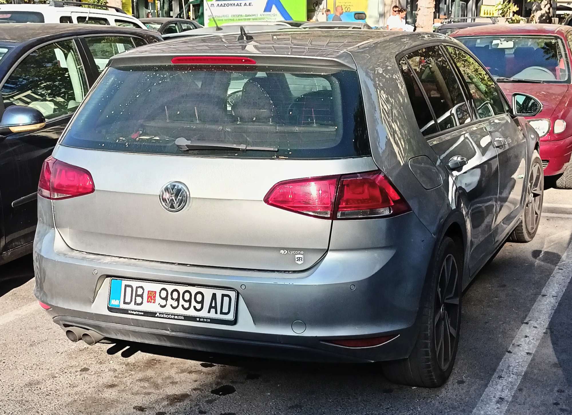 DB 9999 AD, Volkswagen Golf 7th gen 5-door Hatch (5G), 2012–2017