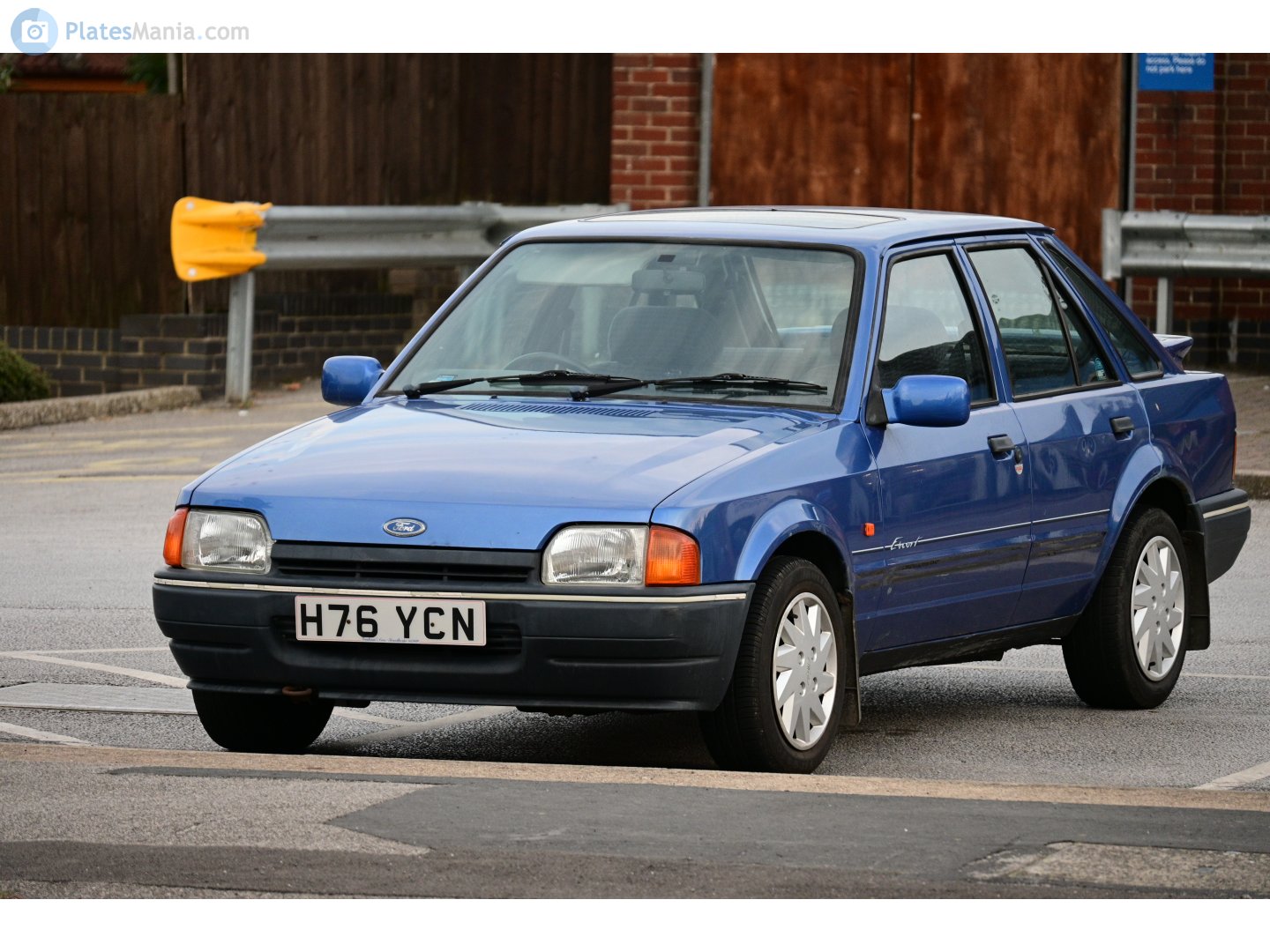 H76YCN, Ford Escort 4th gen 5-door Hatch (AAF; Global-market), 1986–1990 (–1992 for LATAM-market)