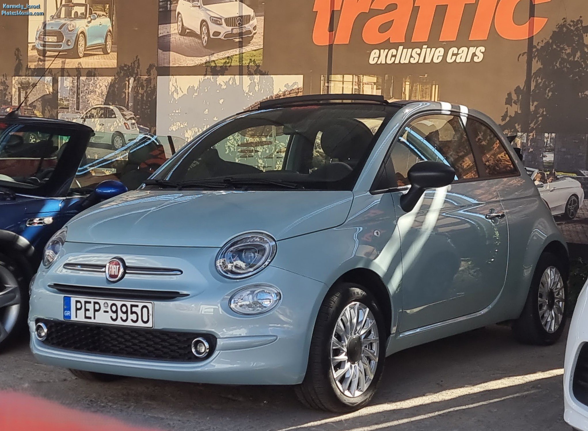 PEP-9950, FIAT 500 2nd gen (C) Cabrio (312), facelift, 2015–