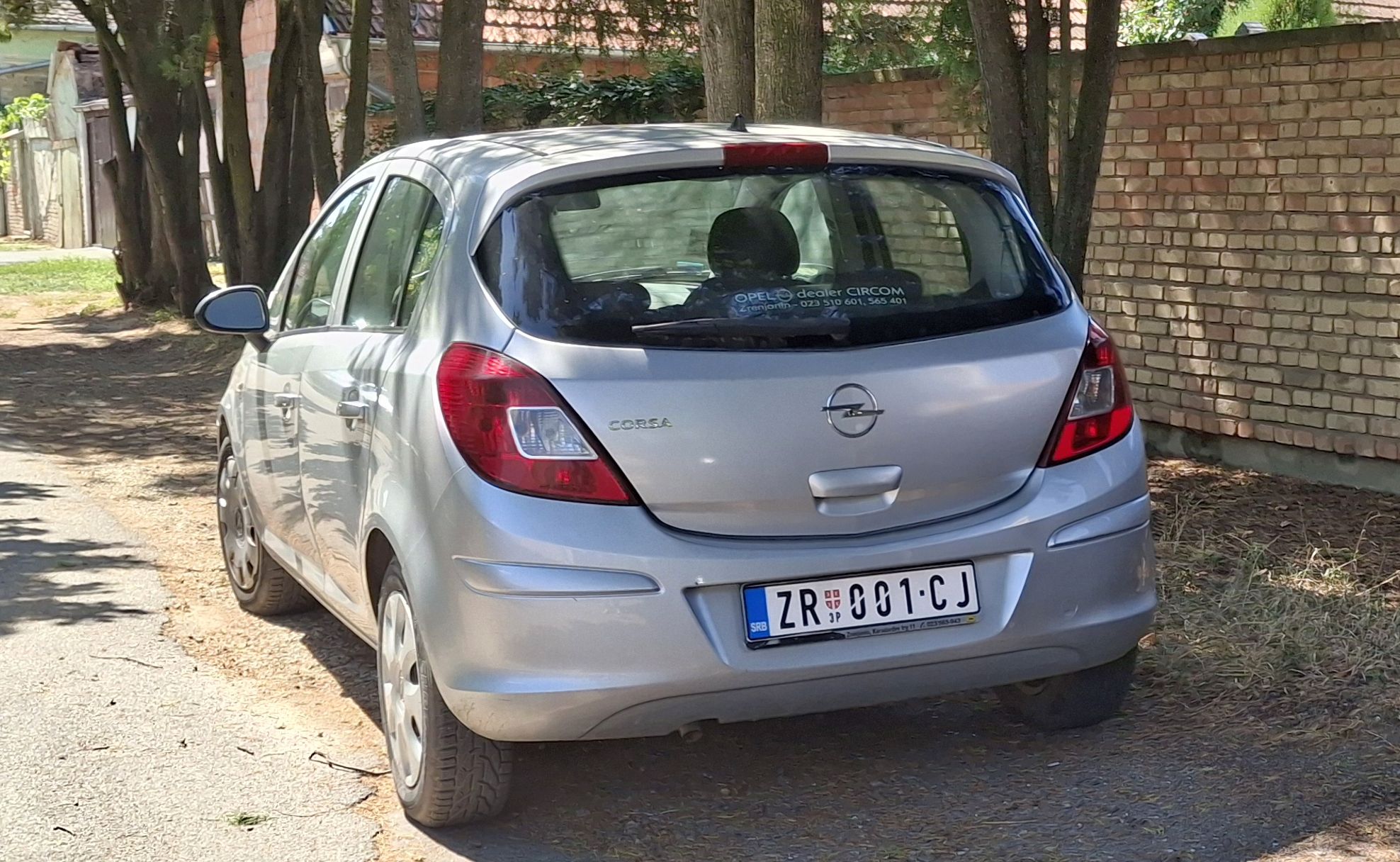 ZR 001-CJ, Opel Corsa 4th gen 5-door Hatch (D; S07), 2006–2015