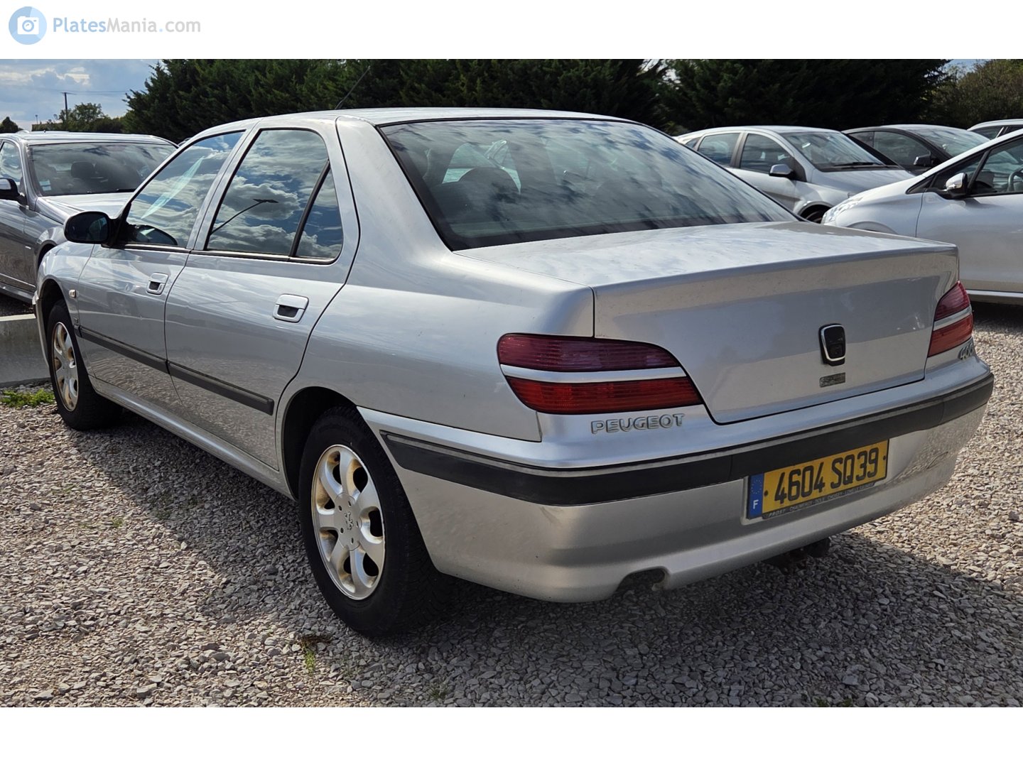 4604 SQ 39, Peugeot 406 1st gen Sedan (D83/D93), facelift, 1999–2004