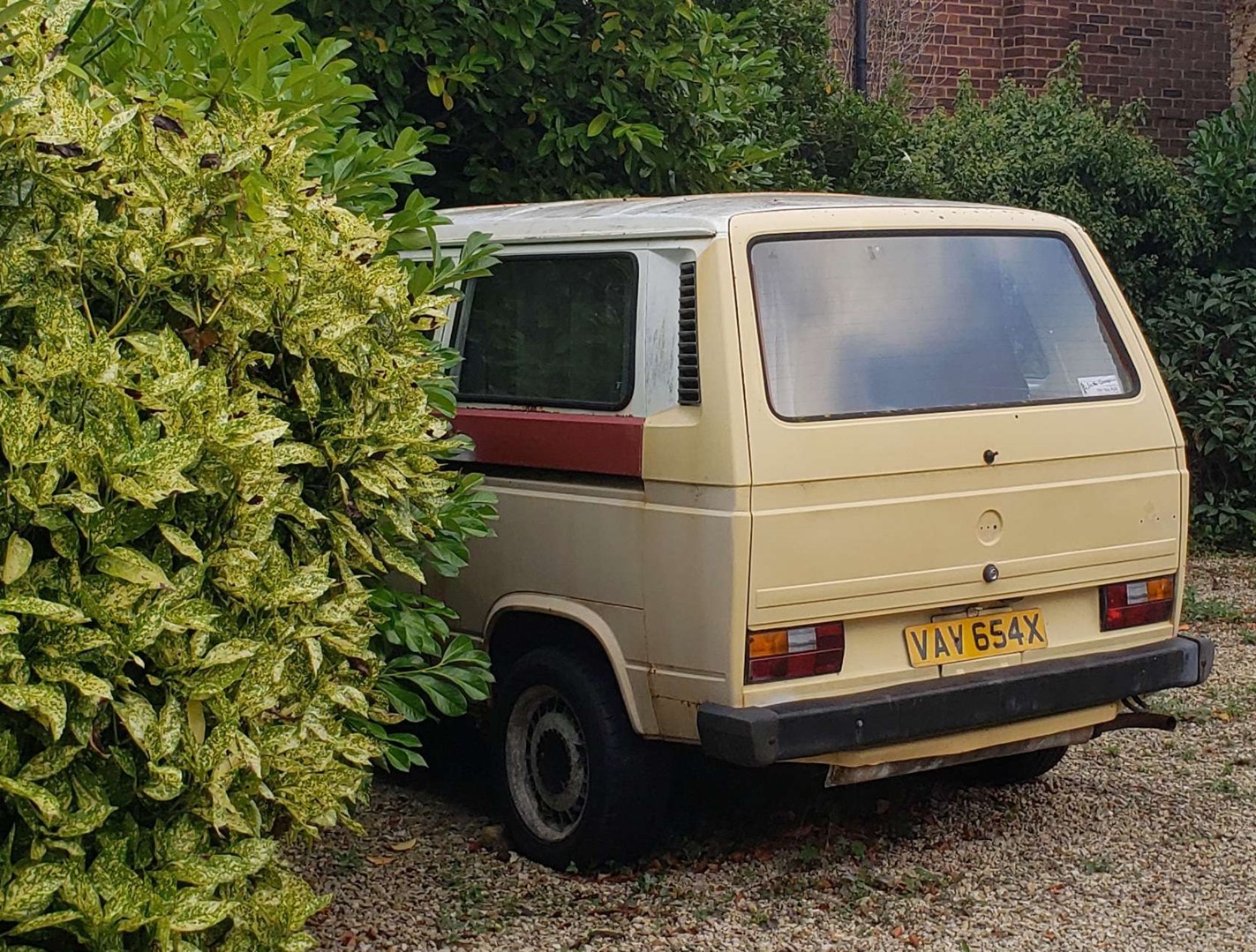VAV654X, Volkswagen Transporter 3rd gen Van (T3), 1979–1992