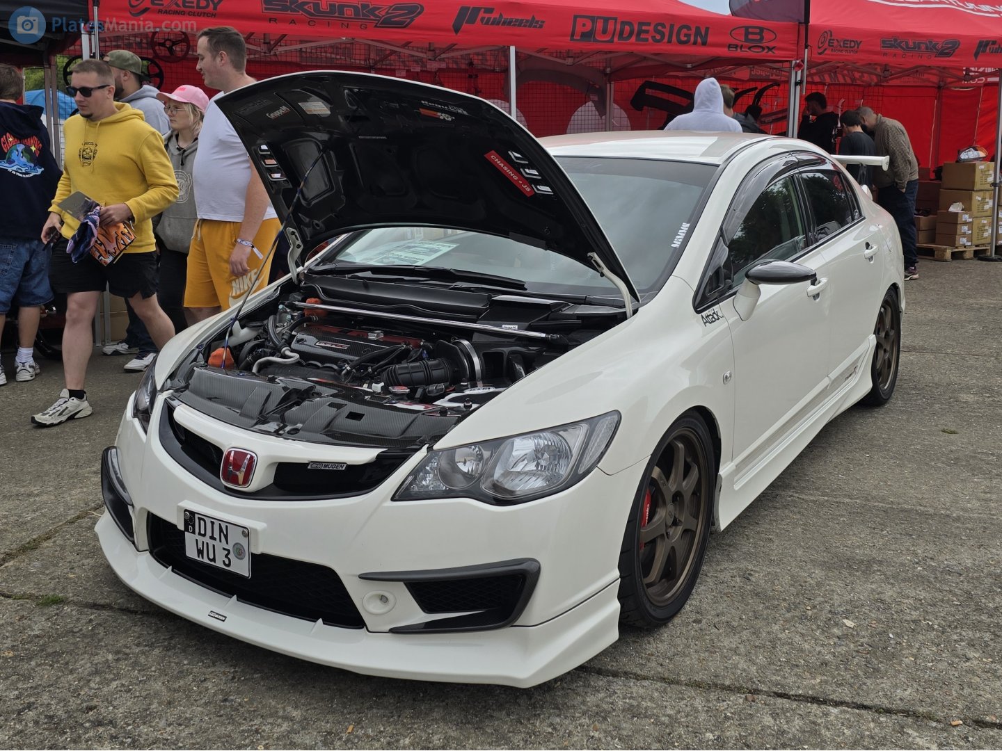 DIN WU 3, Honda Civic 8th gen Sedan (FD; Global-market), 2005–2012