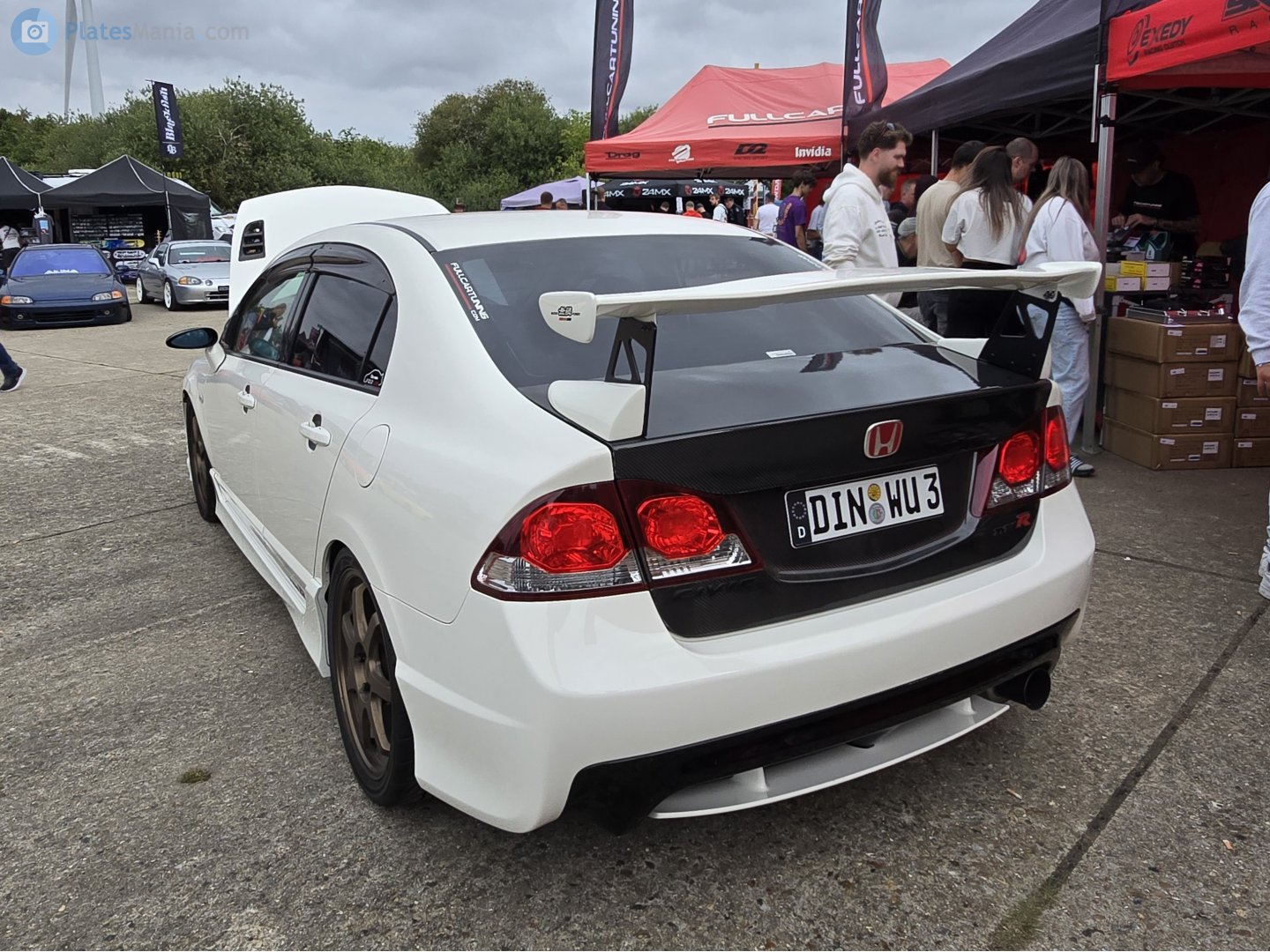 DIN WU 3, Honda Civic 8th gen Sedan (FD; Global-market), 2005–2012