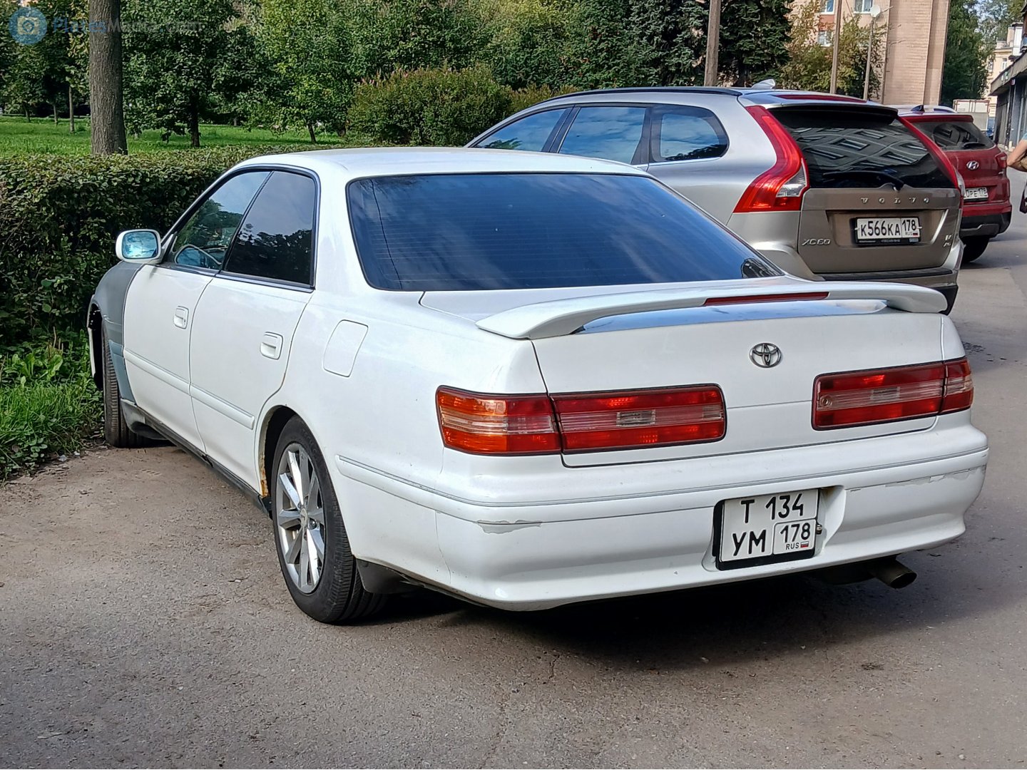 т 134 ум 178, Toyota Mark II 8th gen Hardtop (X100), 1996–2000