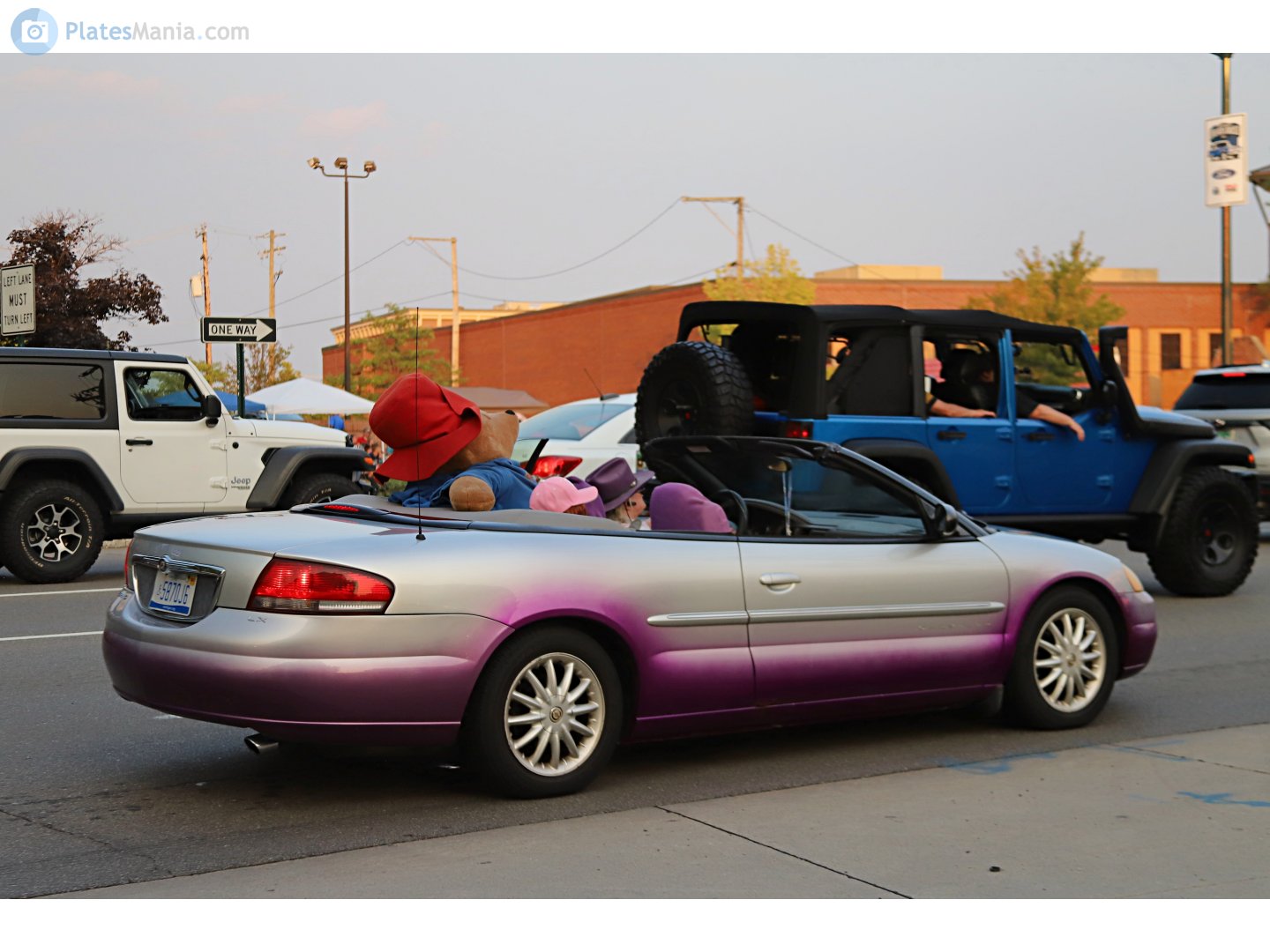 5870J6, Chrysler Sebring 2nd gen Convertible (JR), 2001–2006
