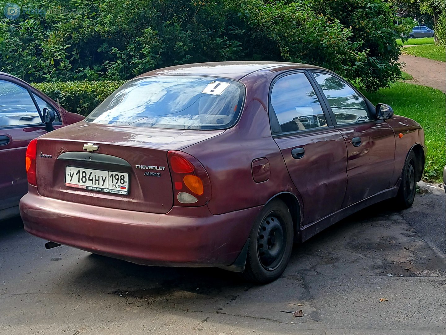 у 184 ну 198, Chevrolet Lanos 1st gen (T150), 2005–2009 (2014–2020 for EG-market)