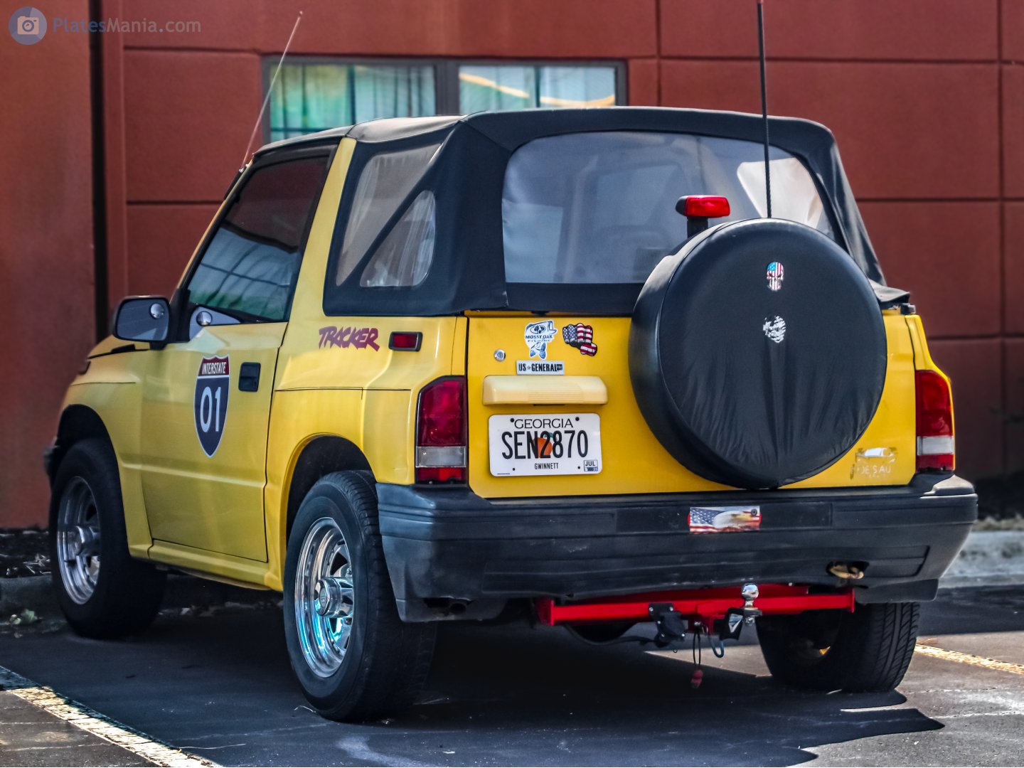 SEN2870, Geo Tracker 1st gen 3-door Softtop (ET/TA), 1989–1998