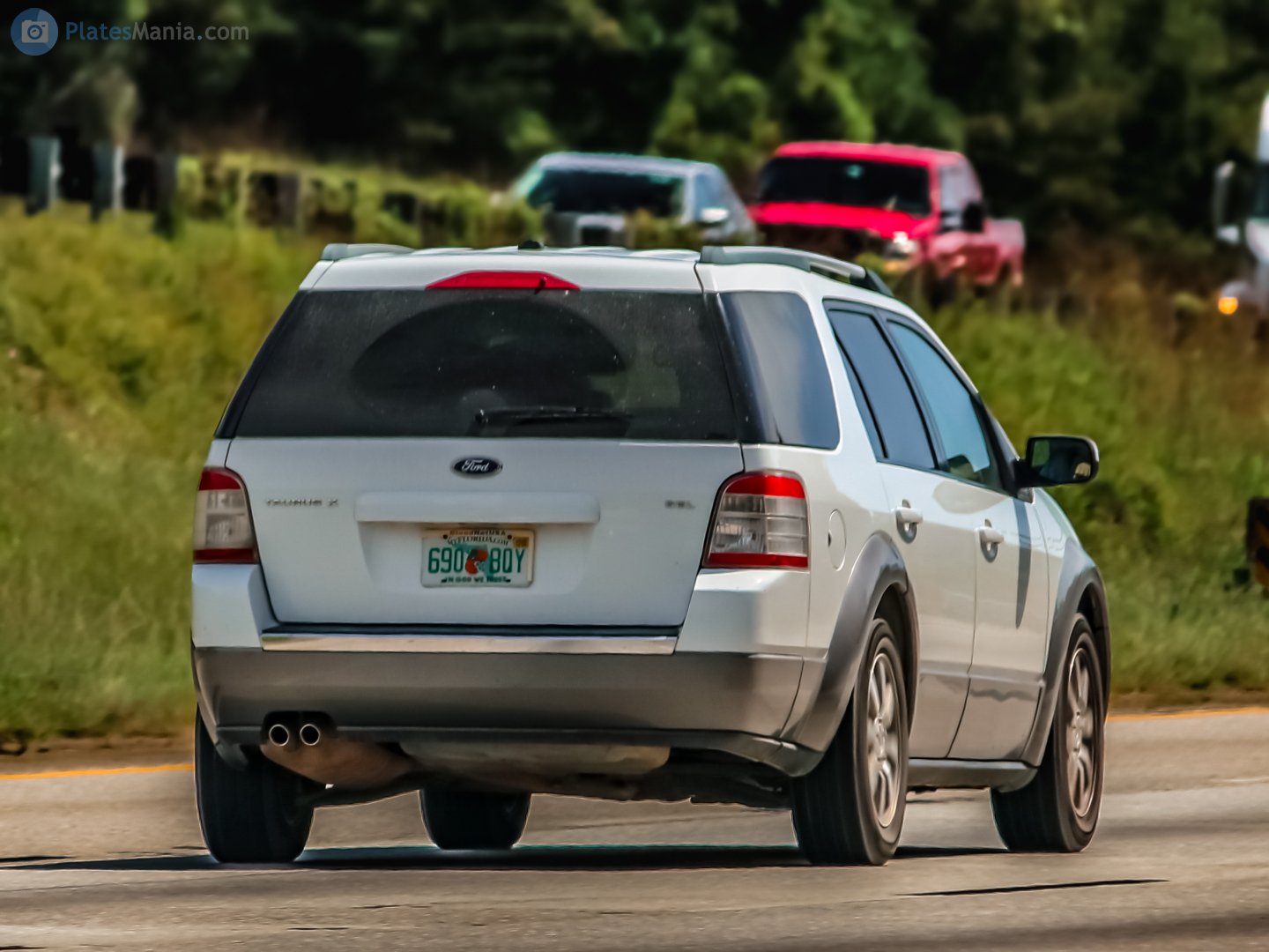 690 8QY, Ford Taurus X 1st gen (D219), facelift, 2008–2009