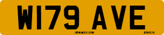 License plate of the United Kingdom, 1983 year system