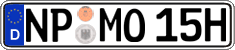 German license plate, Plates for oldtimers (type 