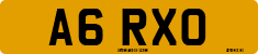 License plate of the United Kingdom, 1983 year system