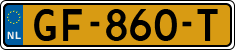 License plate of the Netherlands, Cars