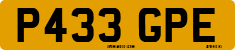 License plate of the United Kingdom, 1983 year system
