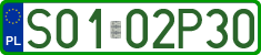 License plates of Poland, Professional plates