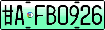 License plate of China, Electric vehicles