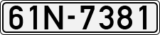 License plate of Vietnam, Cars