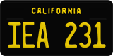 California, Passenger (ABC 123)