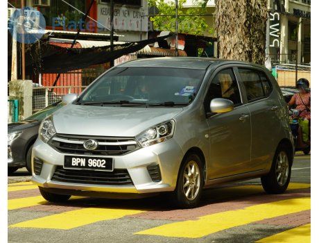 BPN 9602, Perodua Axia