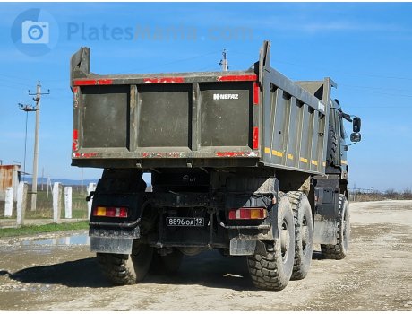 8896 оа 12, KamAZ 6522