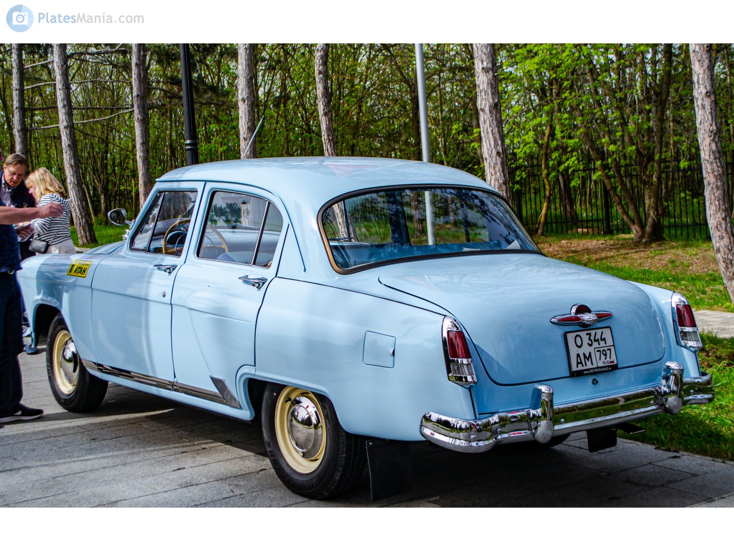 о 344 ам 797, GAZ 21 Волга 1st series, 1956­–1958