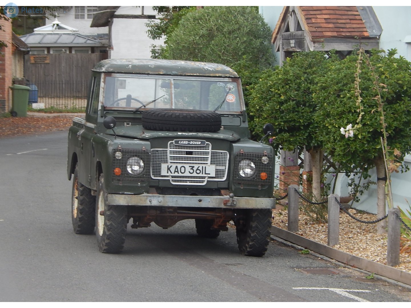 KAO361L, Land Rover Series III 88'' Pick Up, 1971–1985