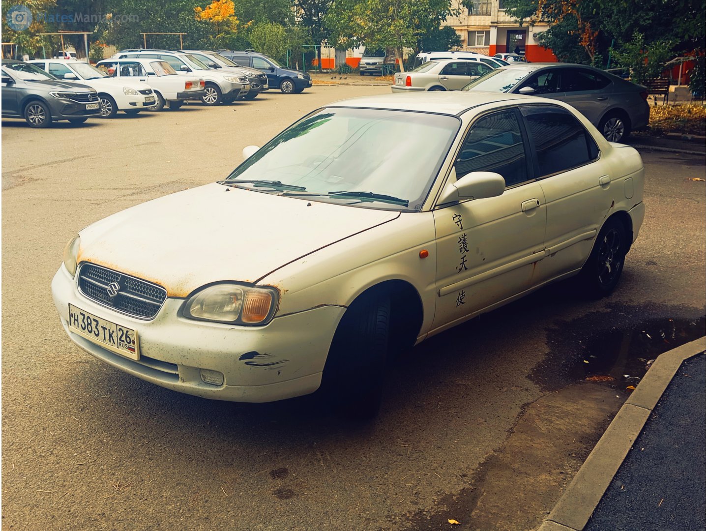 н 383 тк 26, Suzuki Cultus 3rd gen (Crescent) Sedan (GA/GB/GC/GD), 1995–2002