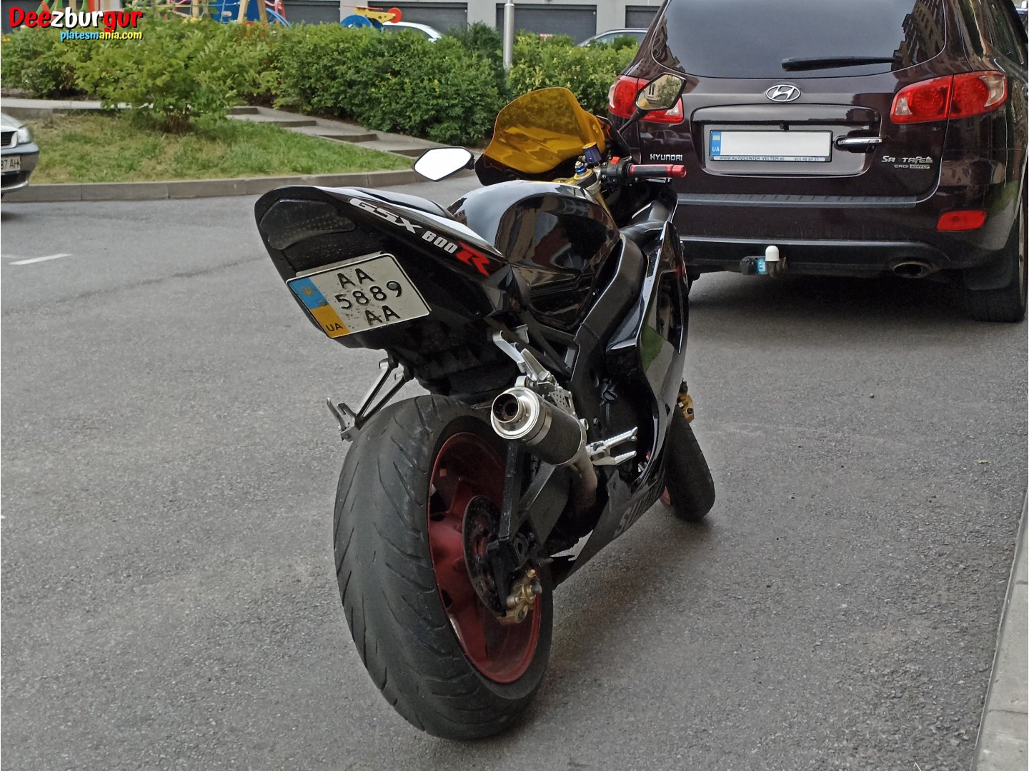 AA 5889 AA, Suzuki GSX-R Series 7th gen R600/750, 2004–2005