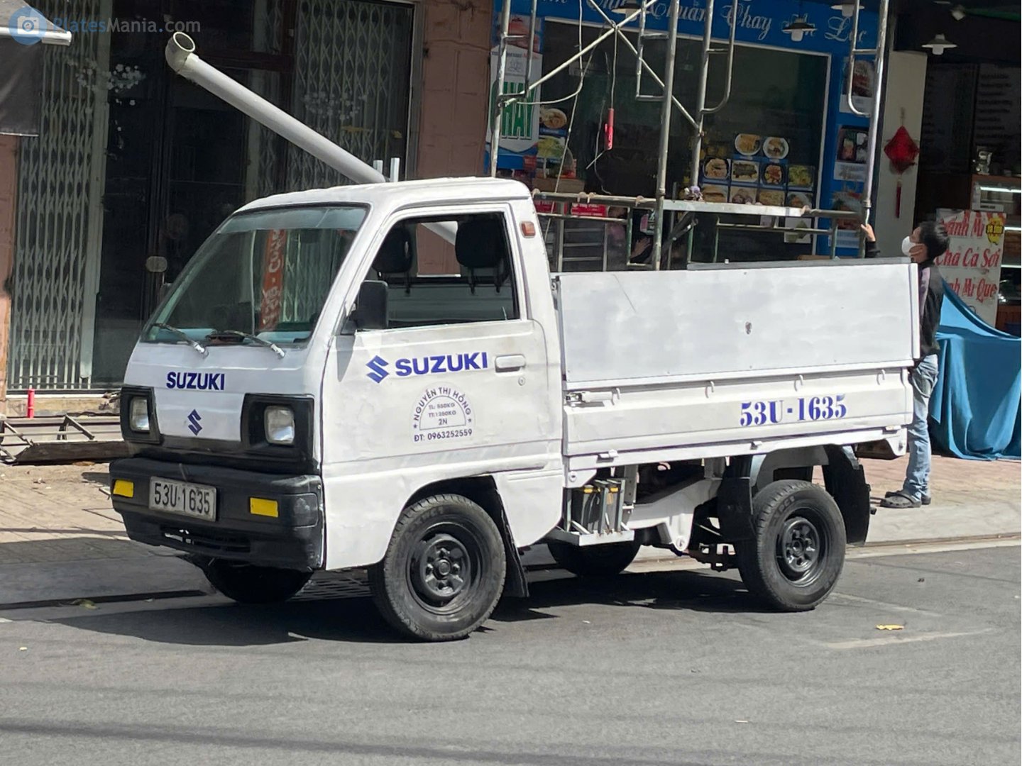 53U-1635, Suzuki Carry 8th gen (Super Carry) Truck, 1st facelift, 1988–2014