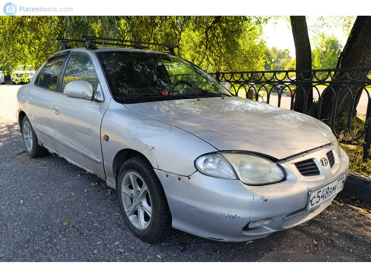 с 548 вм 777, Hyundai Lantra 2nd gen Sedan (J3), facelift, 1998–2000