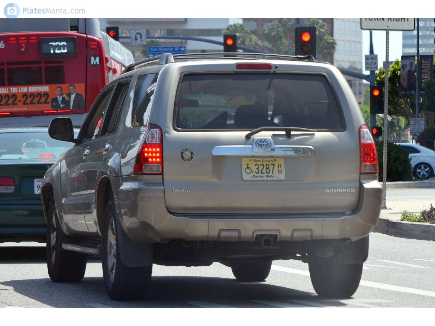 3287 H/H, Toyota 4Runner 4th gen (N210), 2002–2009