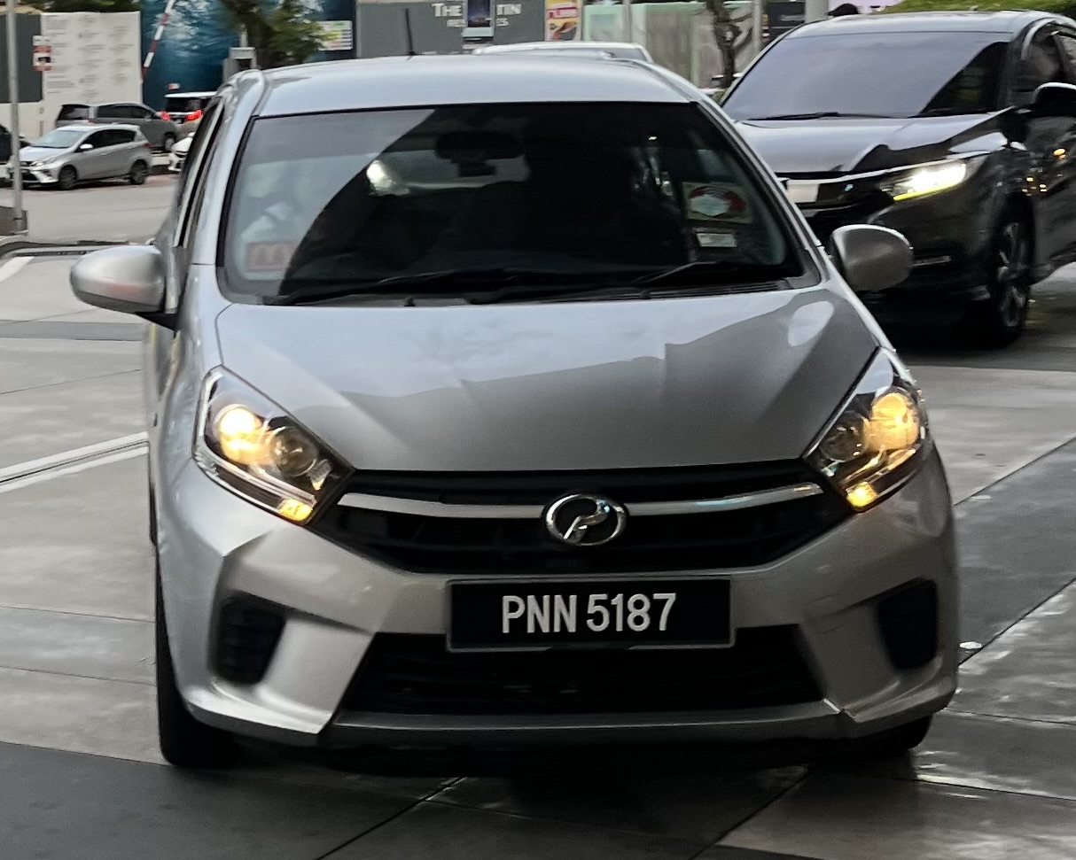 PNN 5187, Perodua Axia 1st gen (B200), 1st facelift, 2017–2019