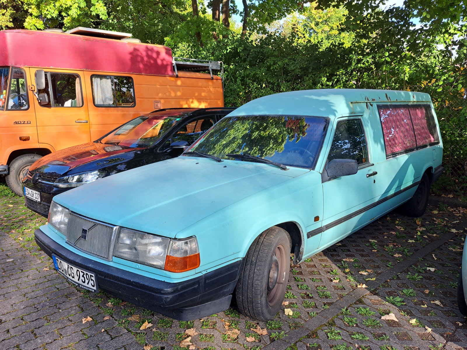 DO CG 9395, Volvo 740 1st gen Wagon (745), facelift, 1989–1992