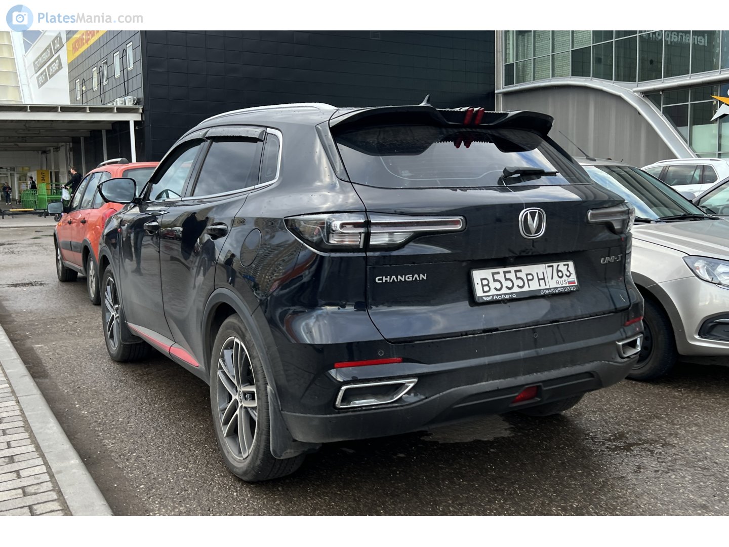 в 555 рн 763, Changan (Chana) UNI-S 