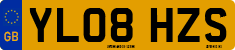 License plate of the United Kingdom, 2001 year system