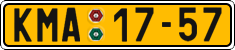 License plate of the Czech Republic, Commercial vehicles (1960)